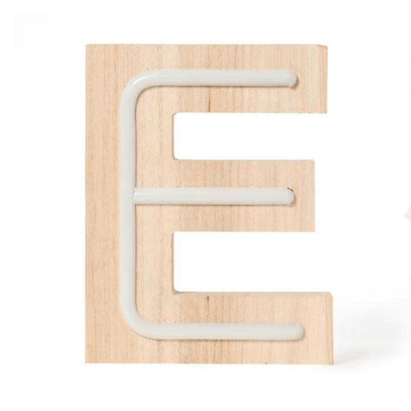 Letras led de Neón de madera-ivvidek