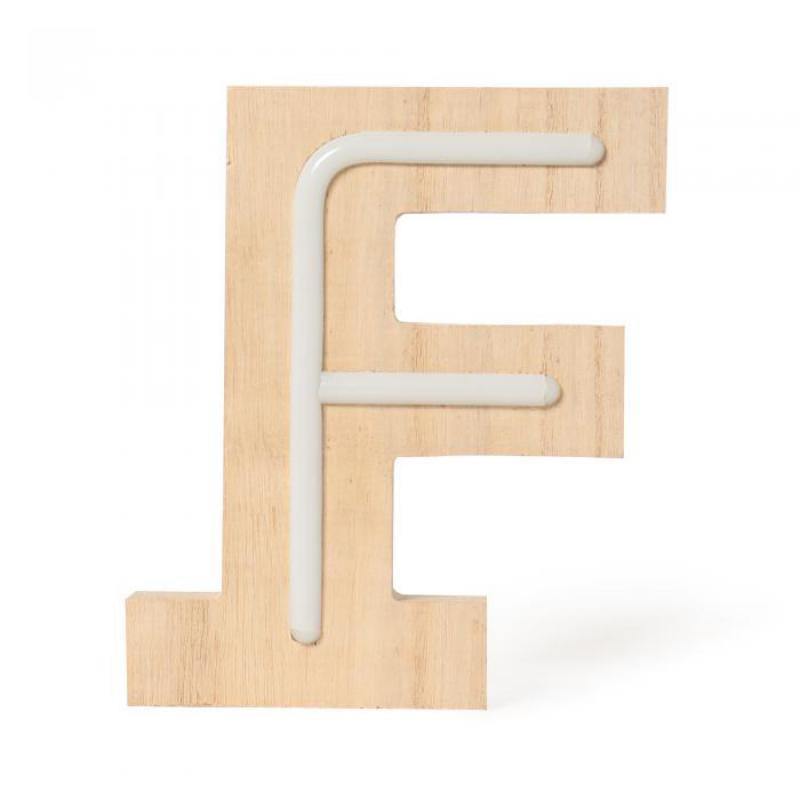 Letras led de Neón de madera-ivvidek