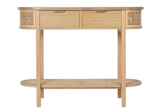 Consola de Ratán y Madera - "Rubby"