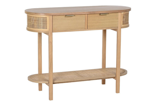 Consola de Ratán y Madera - "Rubby"