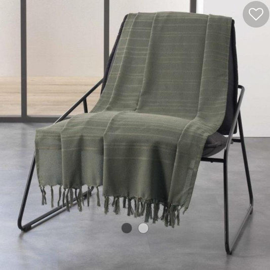 Plaid "flecos" verde - kaki-ivvidek