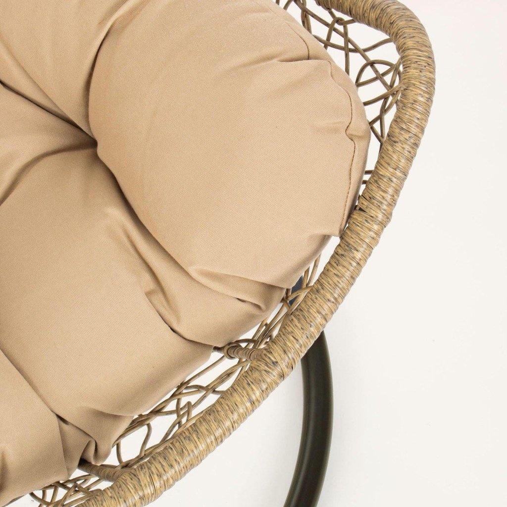 Sillón Colgante Balancín Exterior - Beige-ivvidek
