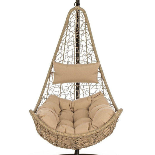 Sillón Colgante Balancín Exterior - Beige-ivvidek