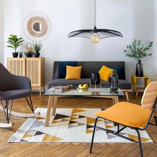 Alfombra Ilan Dibujos Geométricos - 120x170xm-ivvidek