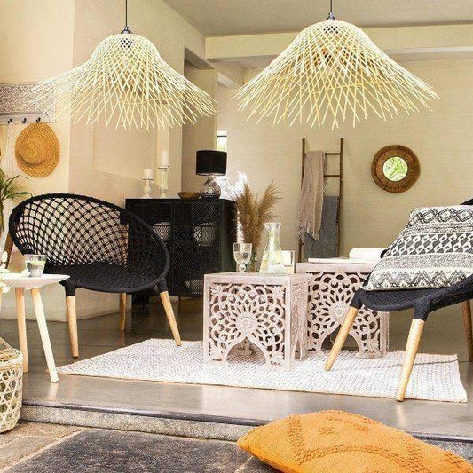 Alfombra Yute Blanco Natural - 120x170cm-ivvidek