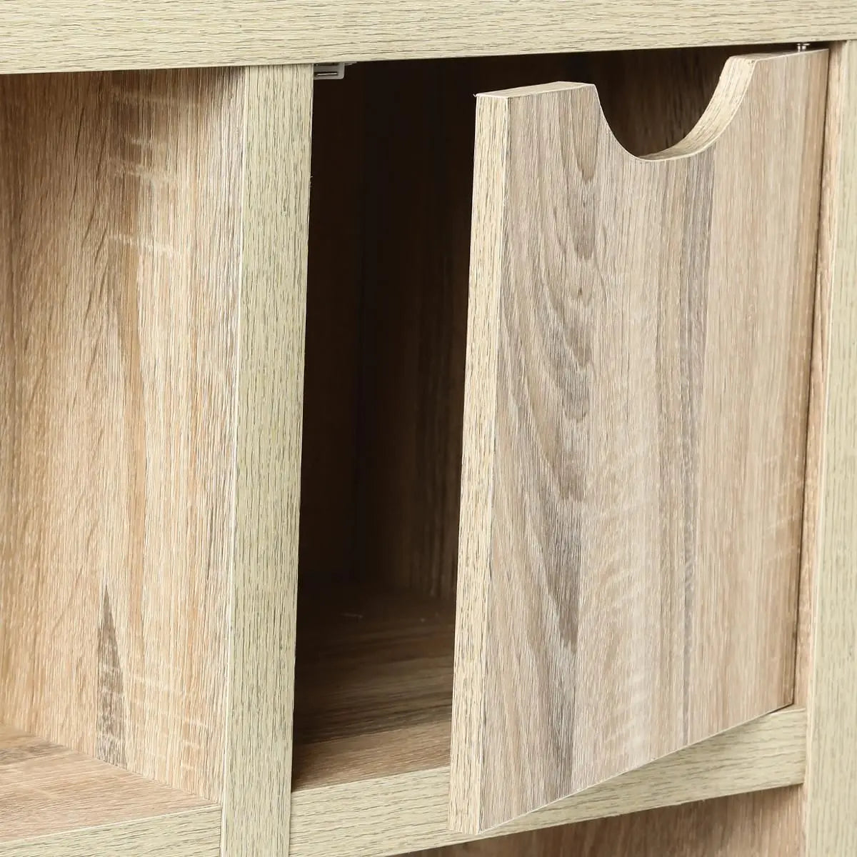 Estantería de Madera con puertas - "Bivoak"