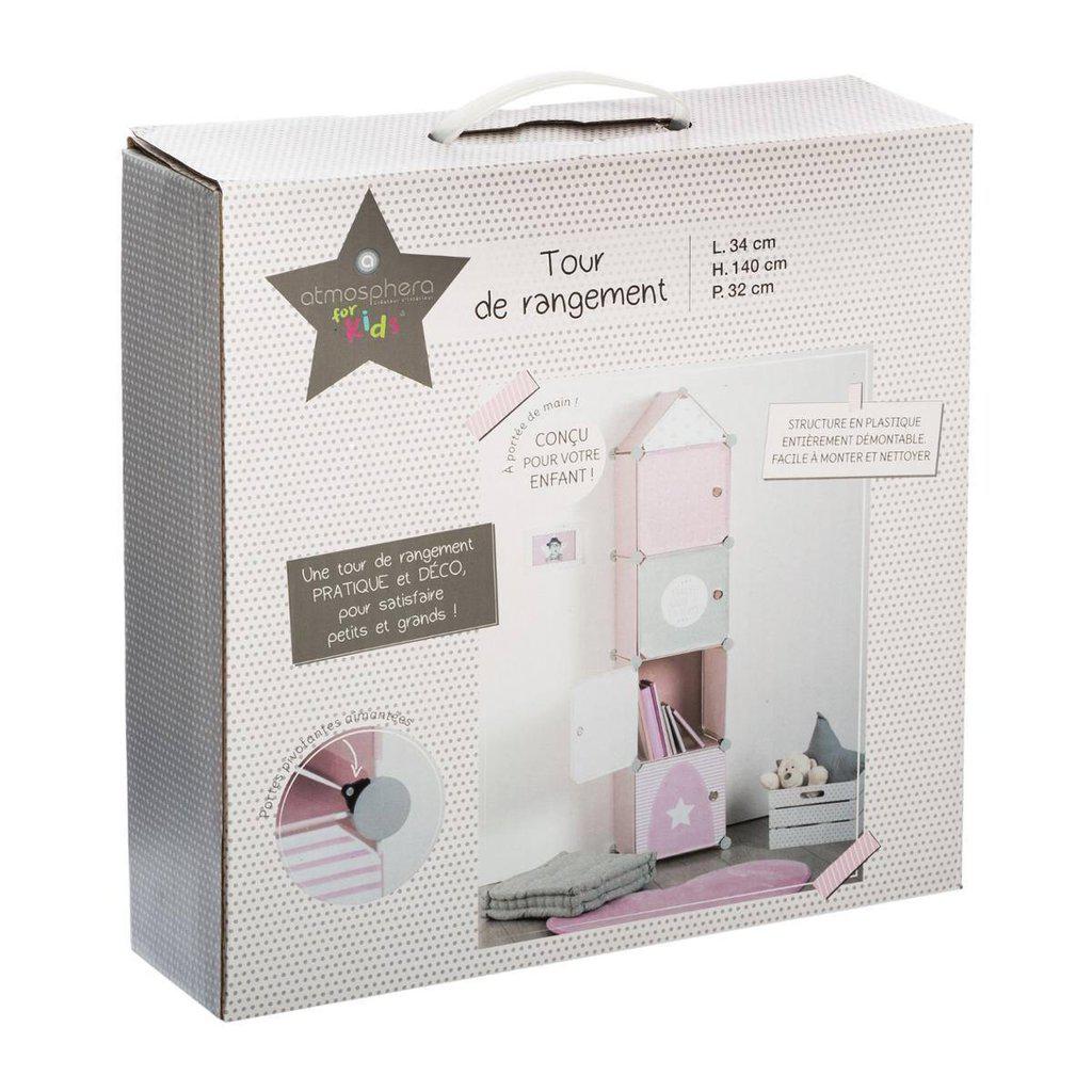 Almacenamiento Columna KIDS - Rosa-ivvidek