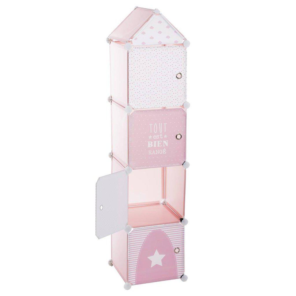Almacenamiento Columna KIDS - Rosa-ivvidek