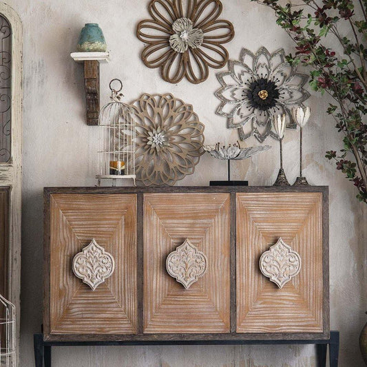 Aparador Mandala de Madera Tallada “Damasco”-ivvidek