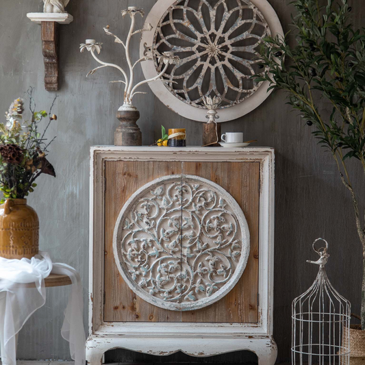 Armario mandala de abeto - 79 x 40 x 96cm-ivvidek