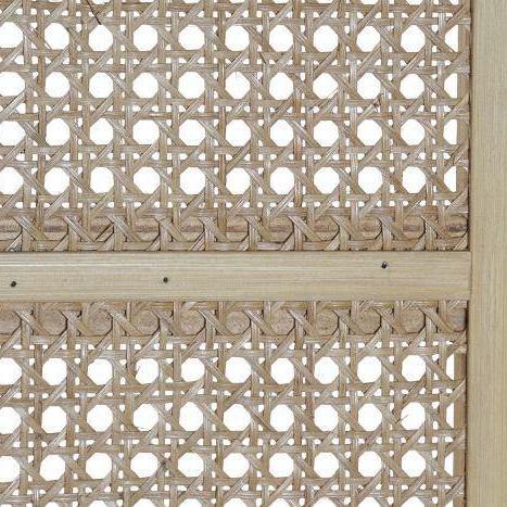 Biombo de Ratán Natural - 135 x 180cm-ivvidek