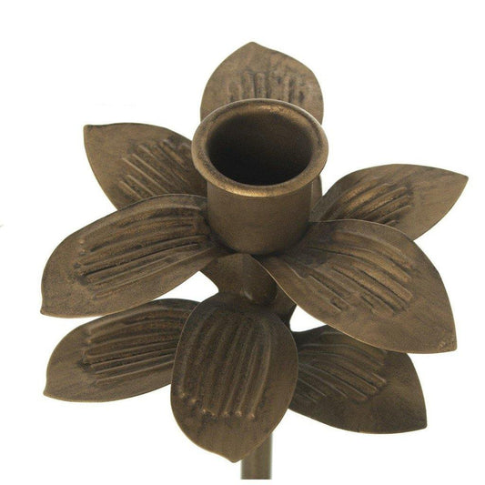 Candelabro Palmera Dorado "Metalizado” - SET / 2-ivvidek