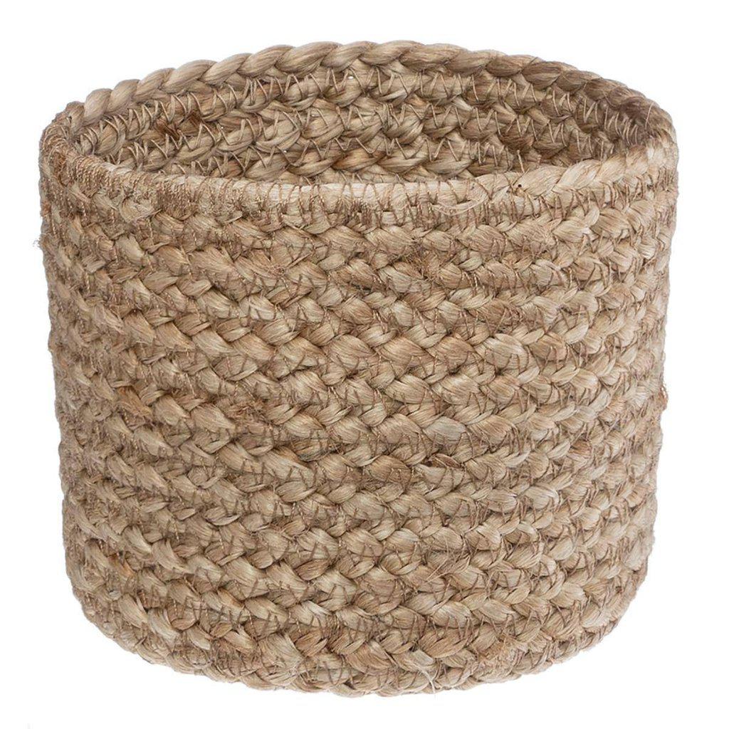 Cestas de Yute - Natural / Blanca (set 3 ud)-ivvidek