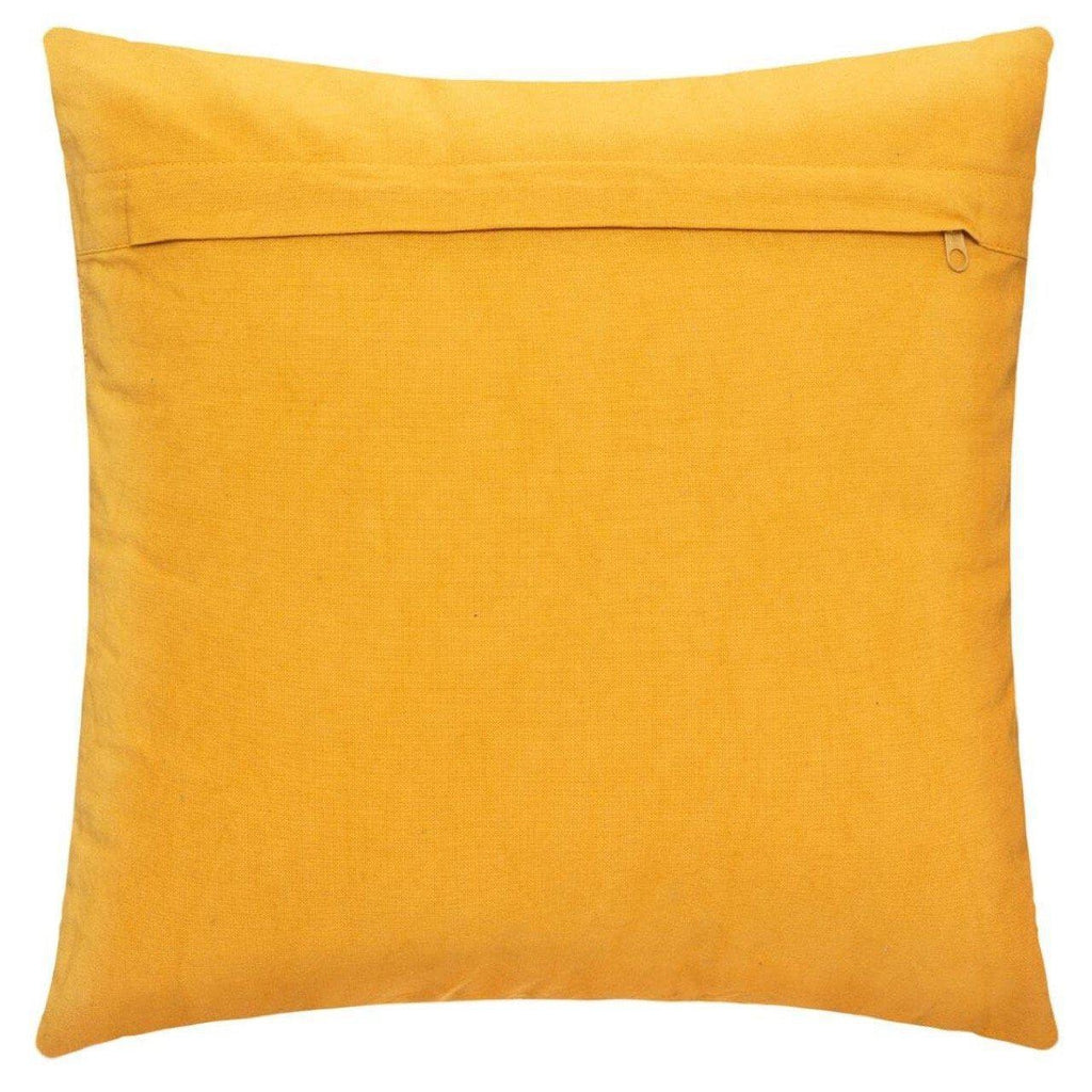 Cojín Mostaza "Inca" Estilo Boho - 40 x 40cm-ivvidek