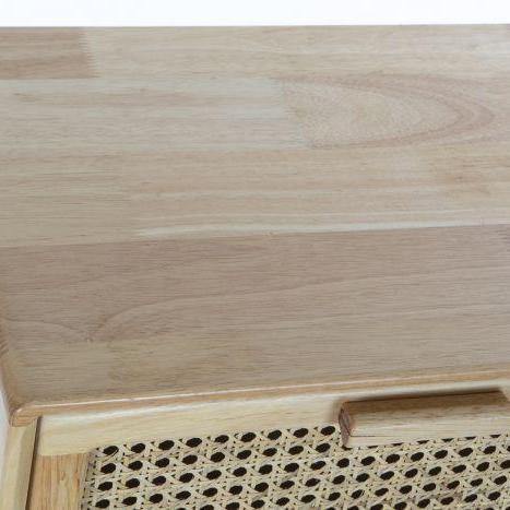 Consola de Madera Ratán "Rejilla" - 110 x 30 x 78cm-ivvidek