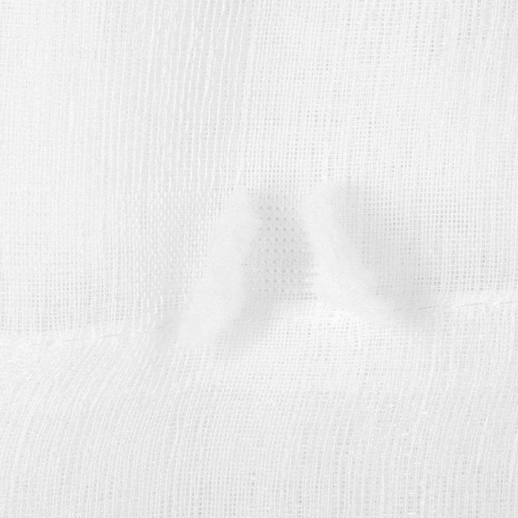 Cortina Visillo con Pompones Blanca - 140x240cm-ivvidek