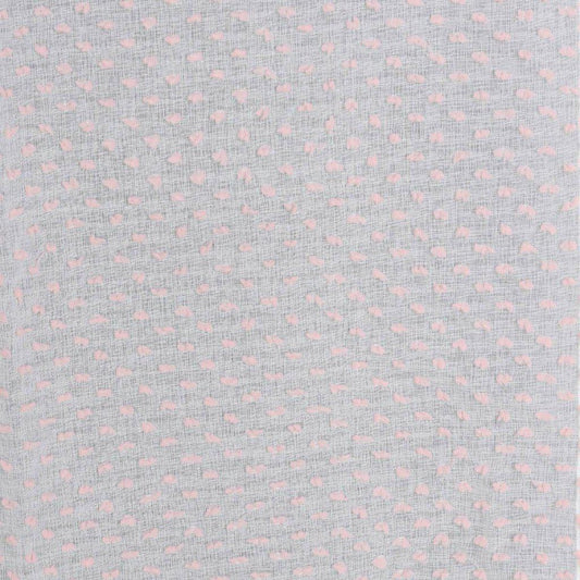 Cortina Visillo con Pompones Rosa - 140x260cm-ivvidek