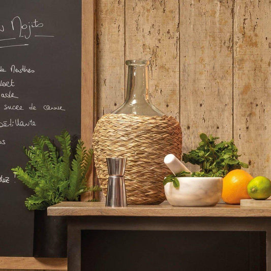 Damajuana Trenzada de Caña - 19x31cm-ivvidek