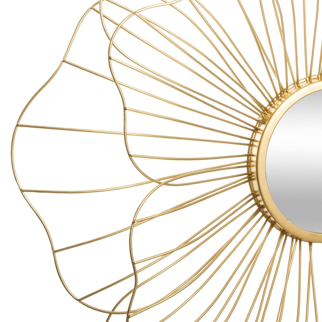 Espejo Flor “Chic Contemporáneo” - Ø56cm-ivvidek