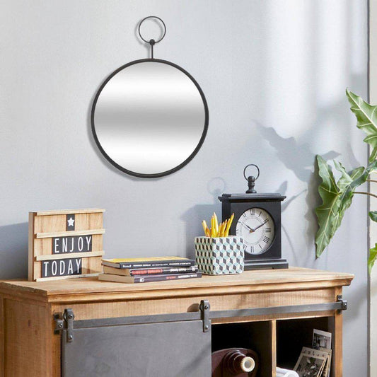 Espejo Redondo "Gousset" Retro - Ø30cm-ivvidek