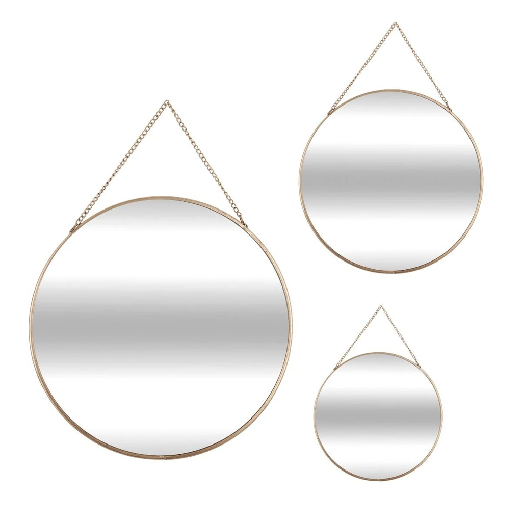 Espejos Redondos con Cadena - SET/3-ivvidek