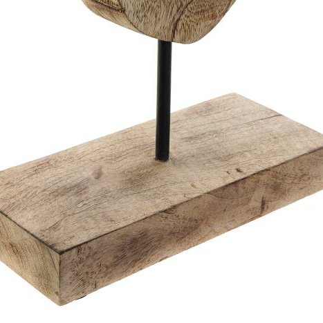 Figura Decorativa de Madera de Mango “Personas”-ivvidek