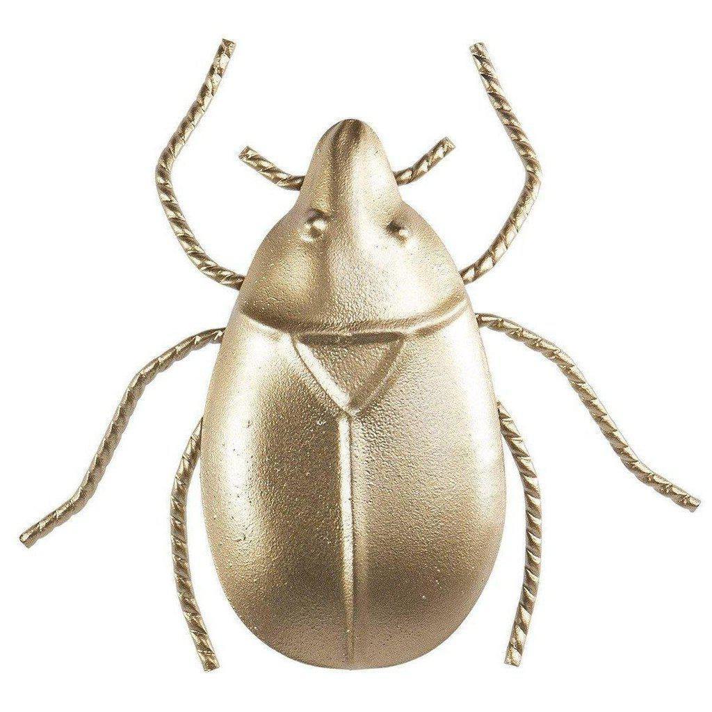 Figura Decorativa de Pared Escarabajo - 17x4x18cm-ivvidek