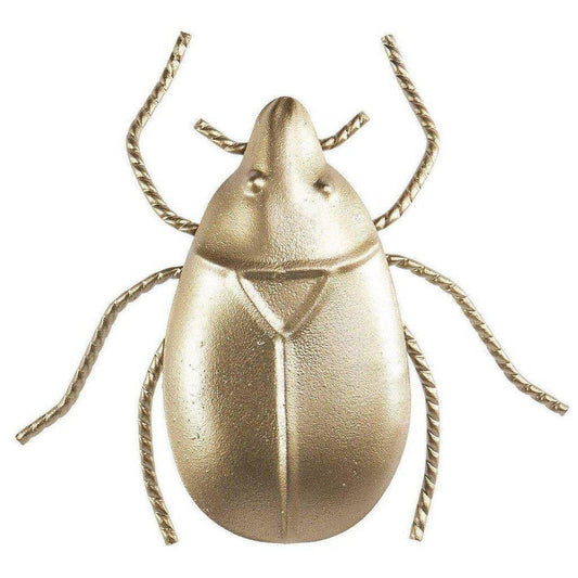 Figura Decorativa de Pared Escarabajo - 17x4x18cm-ivvidek
