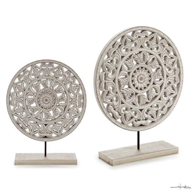 Figura Decorativa Mandala - 29,5x7x36,5cm-ivvidek