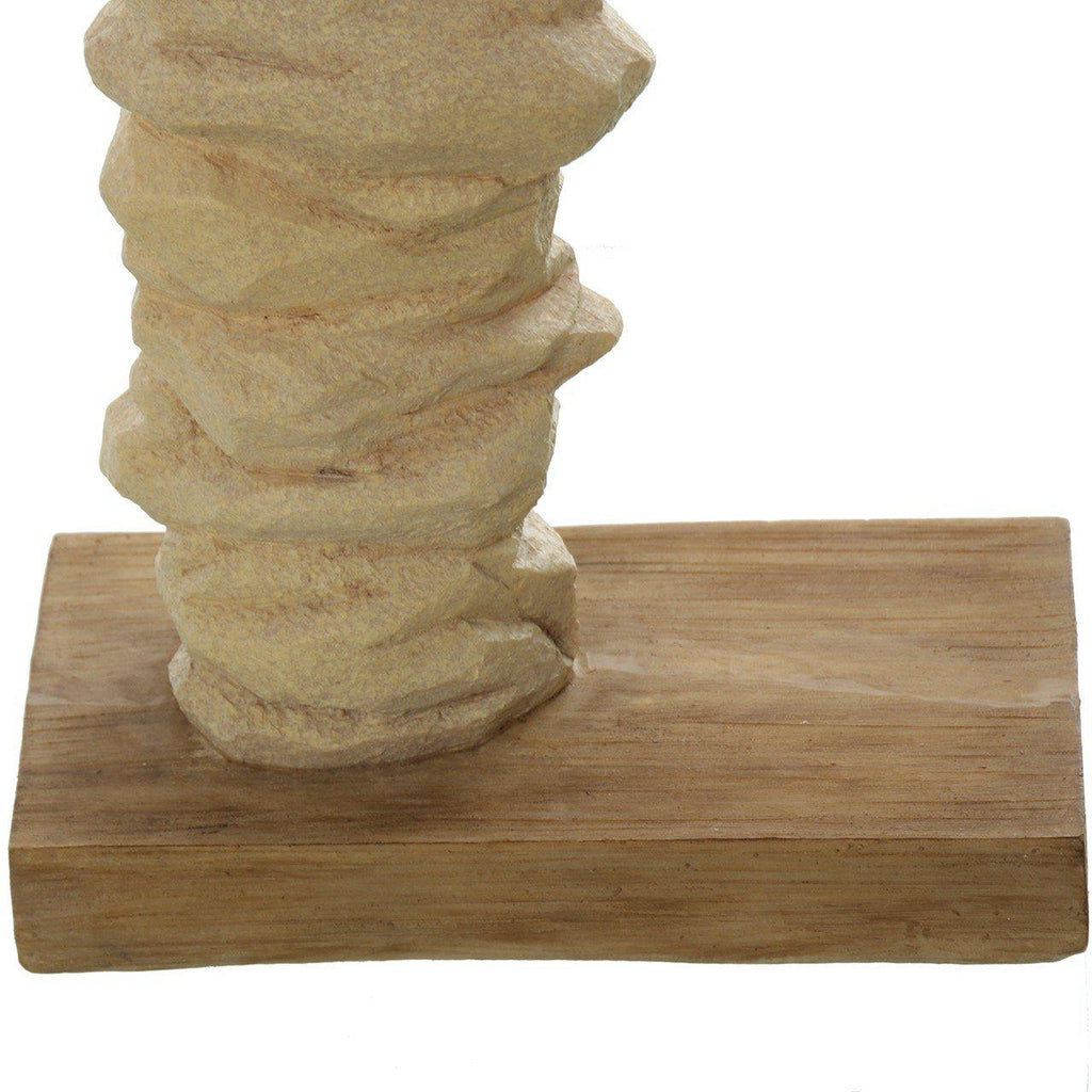 Figura Decorativa “Roca con Escaladores” - 20.5 x 40.5cm-ivvidek