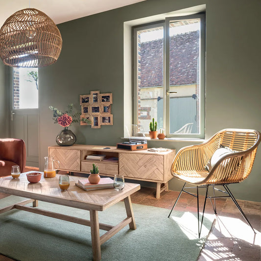 Sillón de Ratán y Metal - “Koetta”