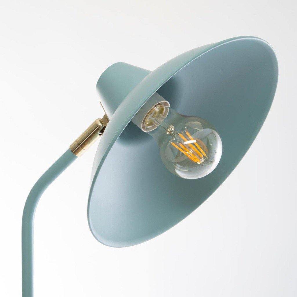 Lámpara de Pie Metal "Celia" - Azul-ivvidek