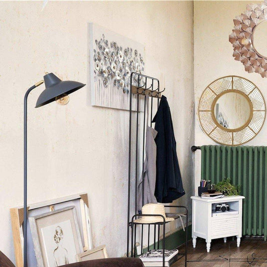 Lámpara de Pie Metal "Celia" - Gris-ivvidek