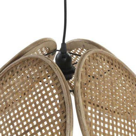 Lámpara de Ratán “FLOR” - Ø50cm-ivvidek