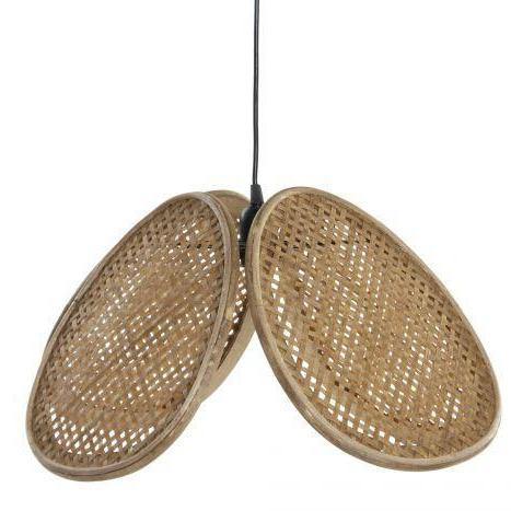 Lámpara de Ratán “FLOR” - Ø50cm-ivvidek