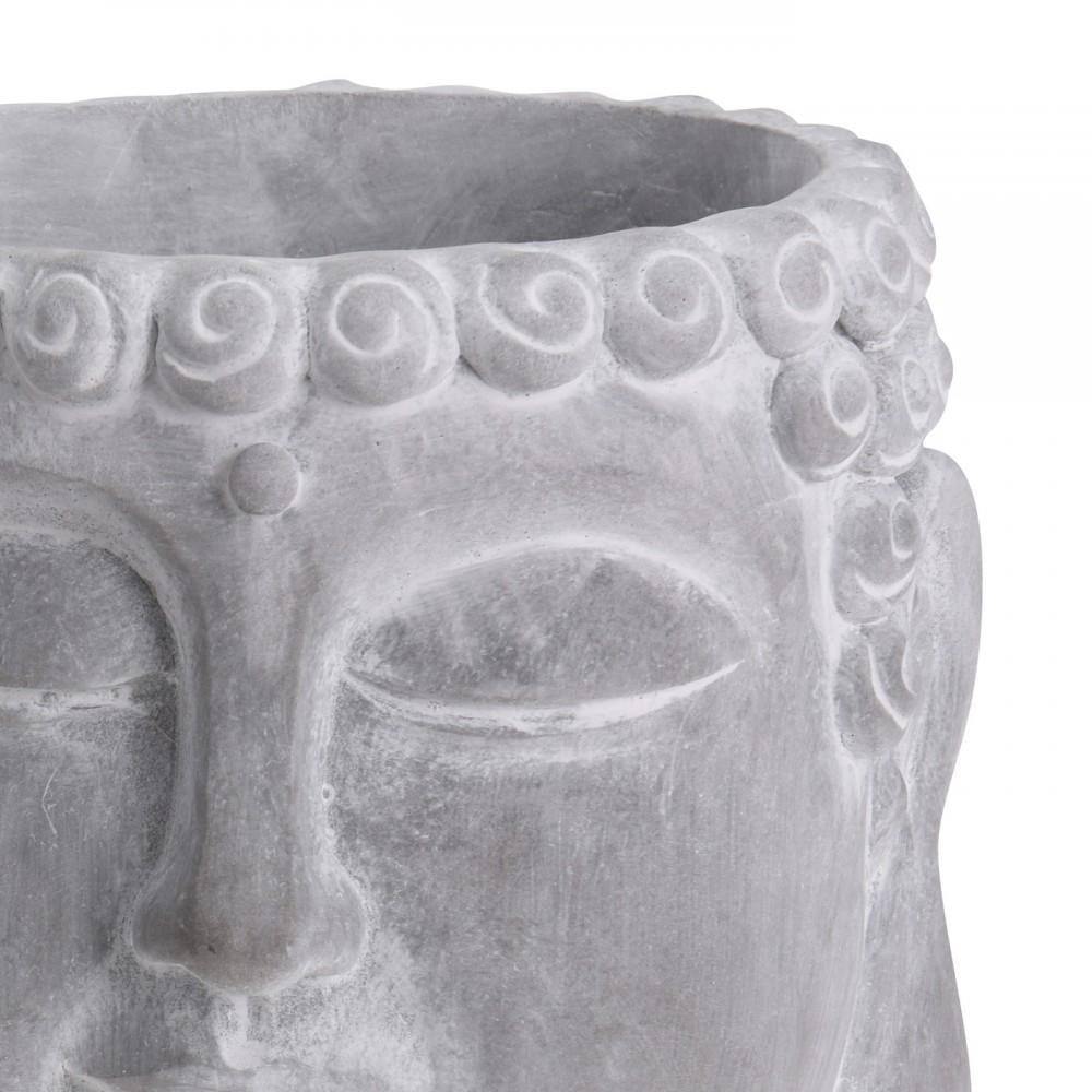 Macetero Buda Cemento - 9x9cm-ivvidek