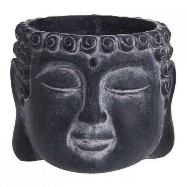 Macetero Buda Cemento - 9x9cm-ivvidek