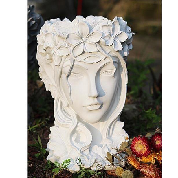 Macetero “Mujer Griega” Primavera - Ø23cm-ivvidek