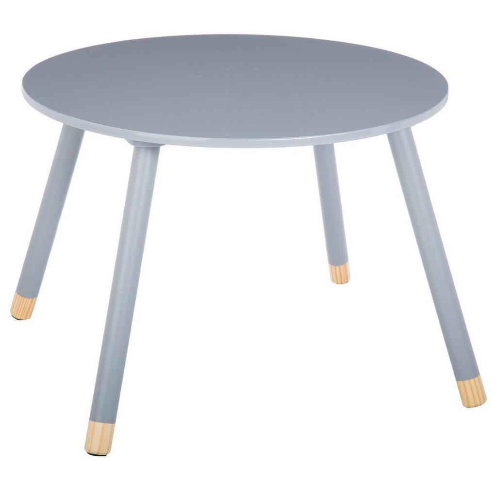 Mesa Infantil Redonda Gris - 60 x 43cm-ivvidek