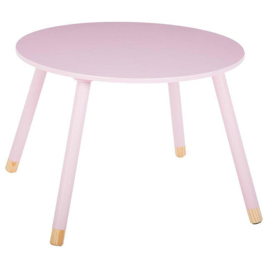 Mesa Infantil Redonda Rosa - 60 x 43cm-ivvidek