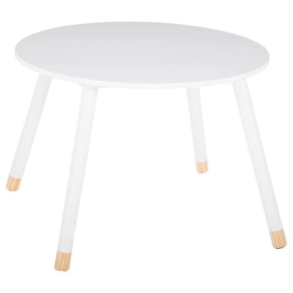 Mesa Redonda Infantil Blanca - 60 x 43cm-ivvidek