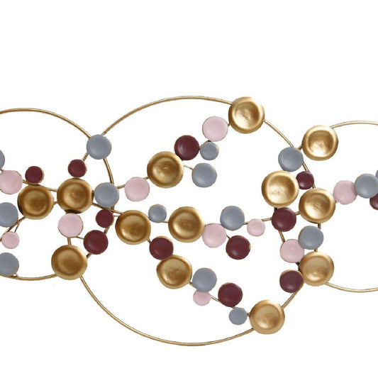 Mural Decorativo “Círculos” - 160 x 80cm-ivvidek