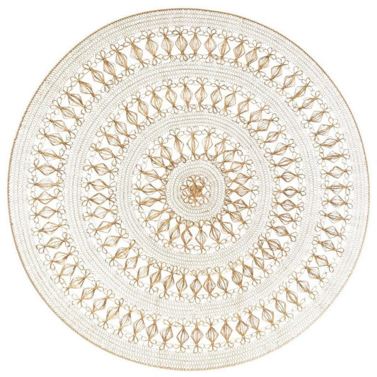 Mural decorativo de hierro “ORO” - Ø76cm-ivvidek