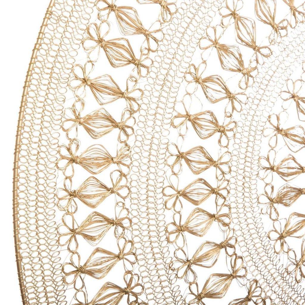 Mural decorativo de hierro “ORO” - Ø76cm-ivvidek