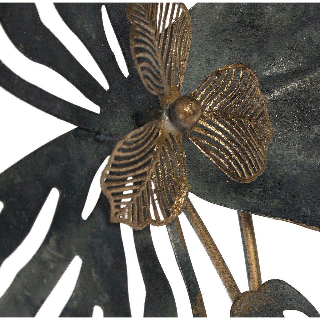 Mural Decorativo "FLOR" - 29 x 6 x 75cm-ivvidek