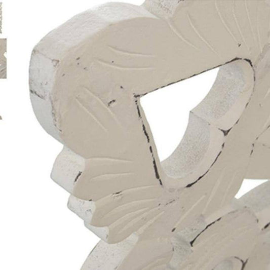 Mural Decorativo Mandala - Blanco Roto 60 x 60cm-ivvidek