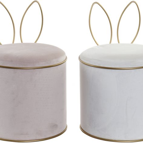 Puff de Terciopelo “Rabbit” - 35x51cm-ivvidek