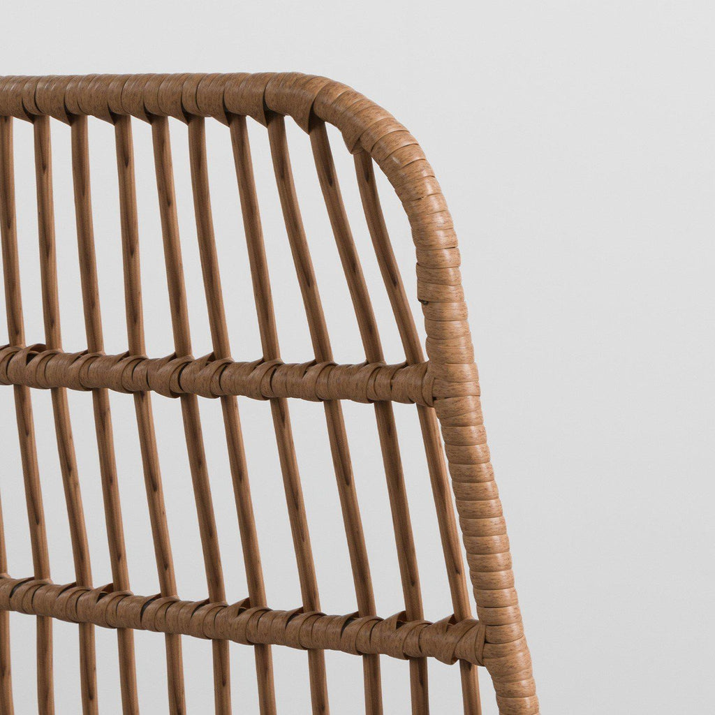 Silla de Ratán “Nawi” - Patas de Hierro-ivvidek