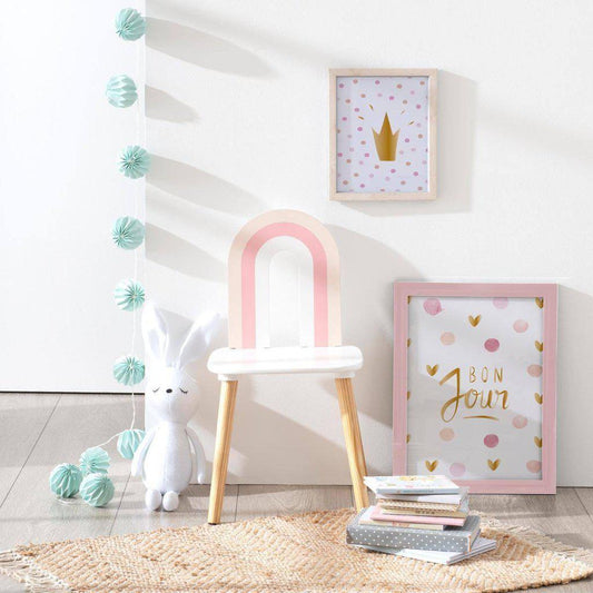 Silla KIDS “Arco Rosa” - 32 x 32 x 60cm-ivvidek