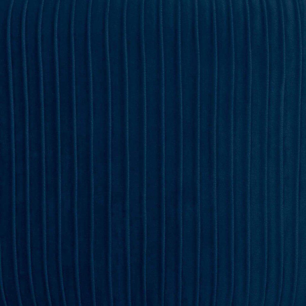 Sillón Azul "Solaro" de terciopelo-ivvidek